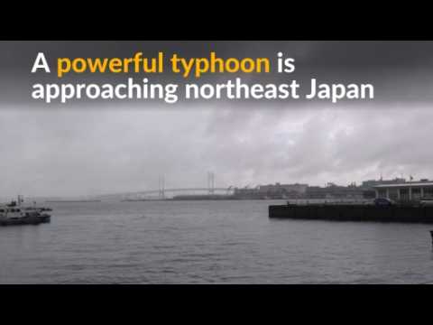 Typhoon Lionrock approaches Japan's tsunami-hit northeast
