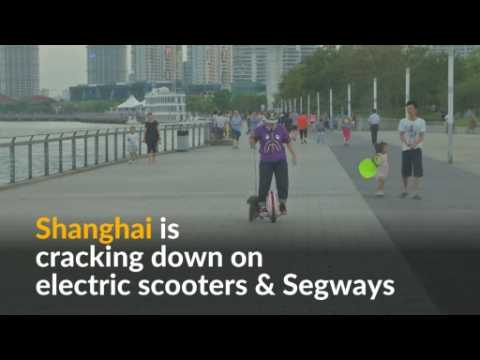 Shanghai bans electric scooters and Segways