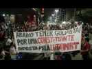 Tear gas fired at impeachment protesters in Sao Paulo