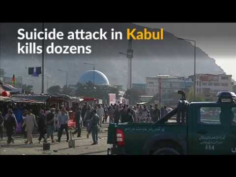 Twin suicide bomb kills dozens in Kabul