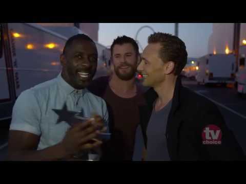 TV Choice Awards | Tom Hiddleston's Best Actor Award Gatecrashed by Idris Elba and Chris Hemsworth