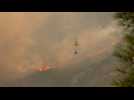 Firefighters battle Spain wildfires
