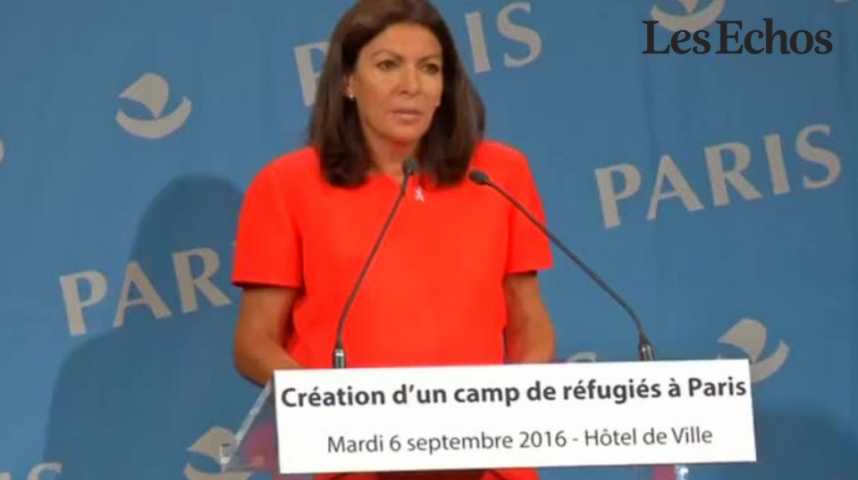 Illustration pour la vidéo Migrants : l'ouverture du premier centre d'accueil humanitaire parisien se précise
