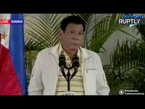 Philippine President Duterte Calls Obama 'Son of a Whore'