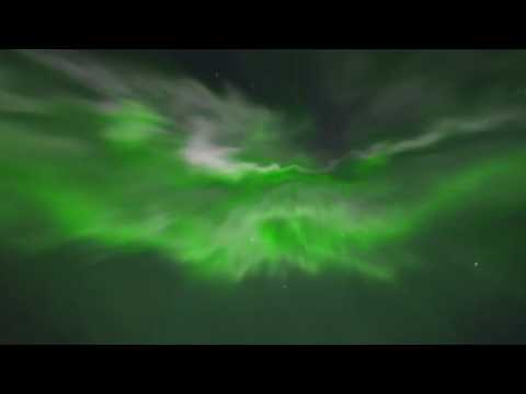 Spectacular Northern Lights display over Finland