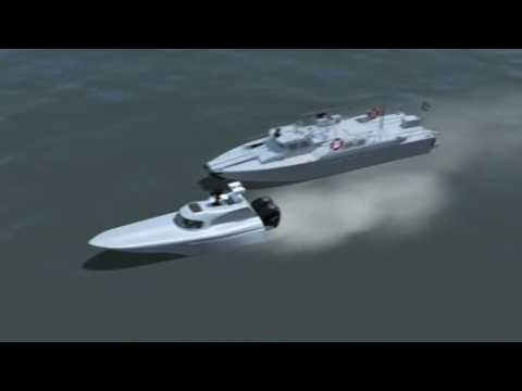 British navy tests speedboat spy drone