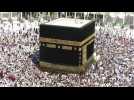 Hajj pilgrims in Mecca perform farewell circumambulation