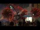 'Fire dragon' draws thousands to Hong Kong festival