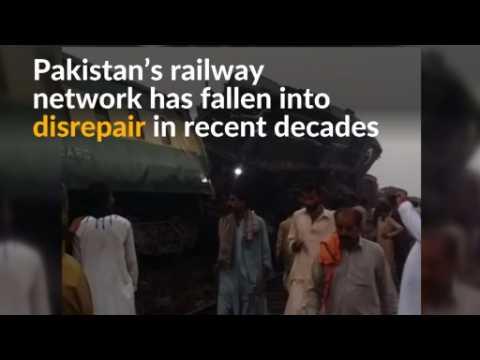 Deadly train crash in Pakistan kills at least six, injures scores