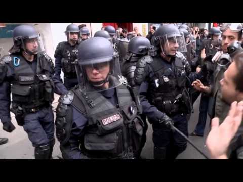 Protesters clash with police over French labor law reform