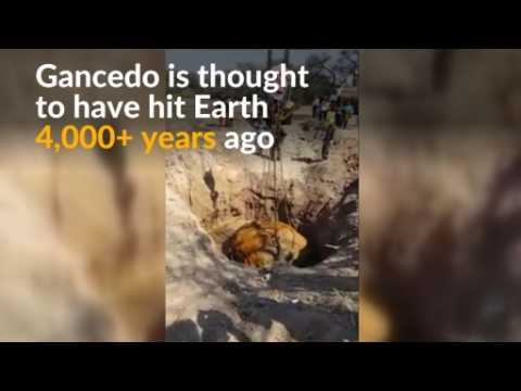 Giant meteorite found in Argentina