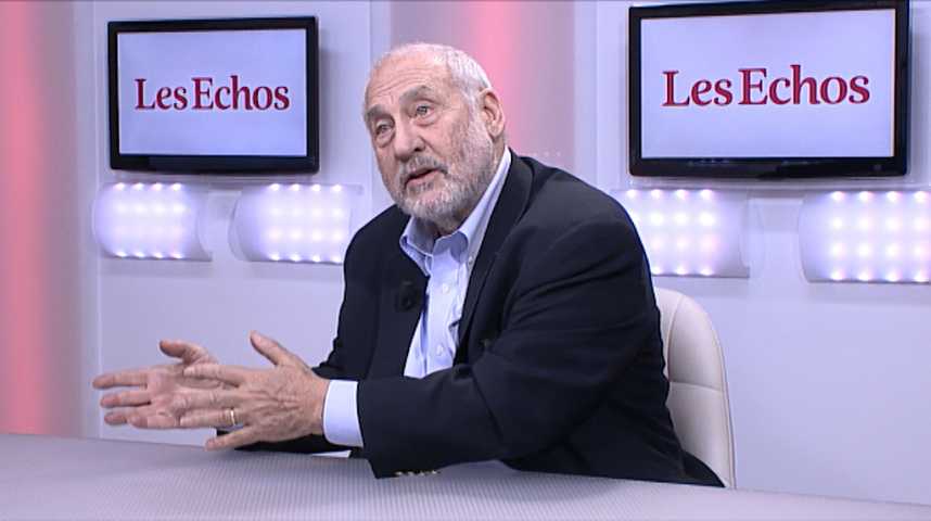 Illustration pour la vidéo Joseph Stiglitz : "il y a plusieurs moyens de répondre à une crise. Avec la monnaie unique, ces mécanismes ont été enlevés".