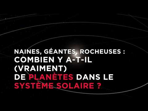 Combien y a-t-il de planètes dans le système solaire ?