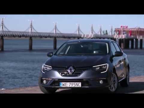2016 New Renault MEGANE Sedan Exterior Design in Grey Trailer | AutoMotoTV