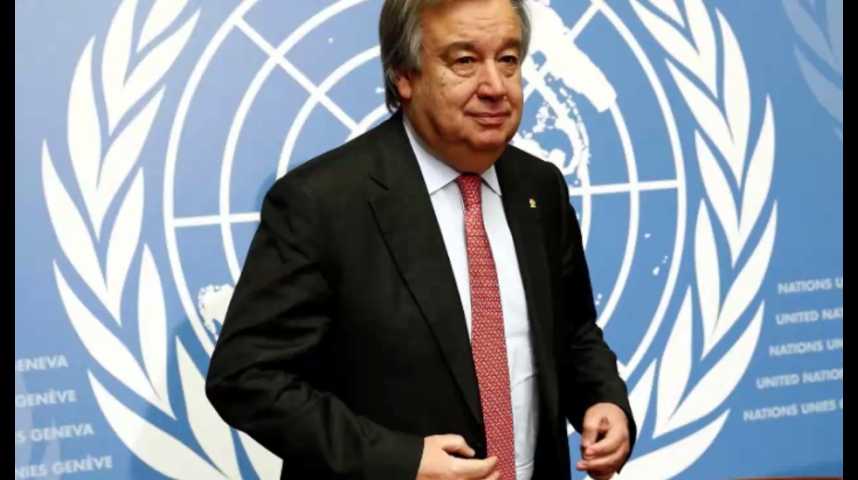 Illustration pour la vidéo Antonio Guterres : un nouveau secrétaire général pour l'ONU