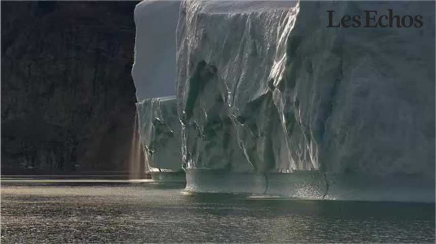 Illustration pour la vidéo Les glaces du Groenland fondent plus vite que prévu