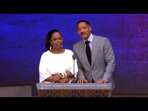 Celebrities speak at opening of African-American Museum