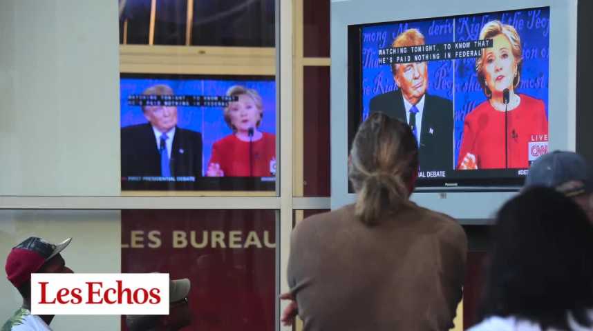 Illustration pour la vidéo Débat Clinton-Trump : quel bilan pour ce premier face à face