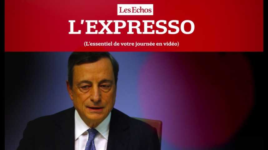 Illustration pour la vidéo L'Expresso du 8 septembre 2016 : BCE, les marchés dans l'attente des annonces de Mario Draghi...