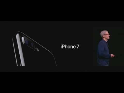 Apple unveils iphone 7