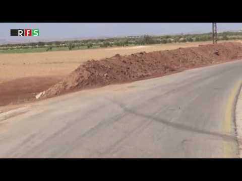 Fierce fighting, air strikes in northern Syria - amateur video