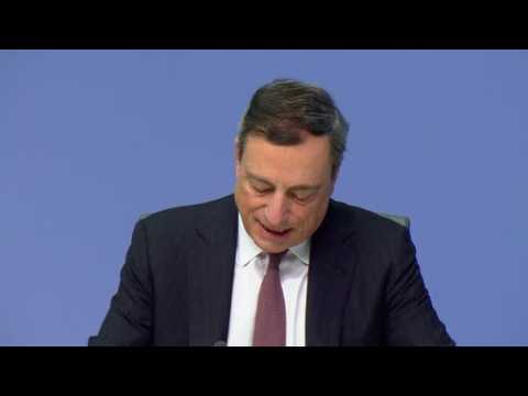 ECB: Draghi cools stimulus talk
