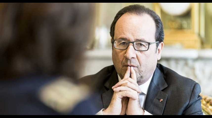Illustration pour la vidéo Cote de confiance : Hollande retrouve son plus bas niveau depuis mai 2012