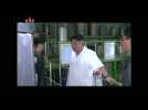 Kim Jong Un inspects factories and farms in North Korea