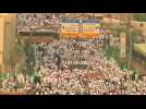 Haj pilgrims start praying in Arafat