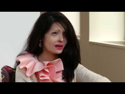 Indian acid attack survivor redefines beauty at NY Fashion Week