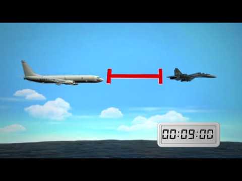 Russian fighter jet intercepts U.S. spy plane over the Black Sea