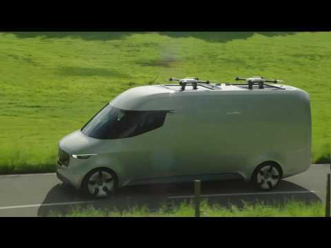 Mercedes-Benz Vision Van Driving Video | AutoMotoTV