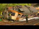 At least three dead after train derails in Spain