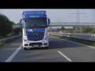Mercedes-Benz Efficiency Run 2016 Krone - Driving Video semitrailer-tractor Trailer | AutoMotoTV