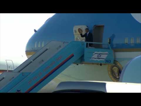 Obama arrives in Israel for funeral of Nobel laureate Peres