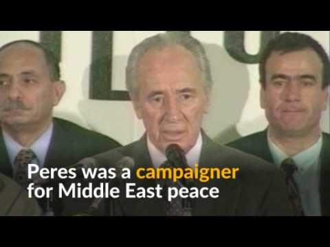 Elder Israeli statesman Shimon Peres dies at 93