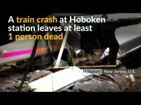 New Jersey train crash kills 1, injures more than 100