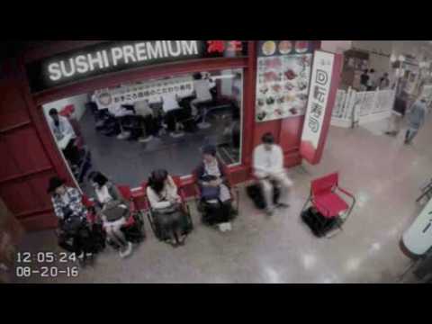 Nissan unveils autonomous queuing chair