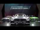World premiere Mercedes-AMG GT C Roadster Reveal at 2016 Paris Motor Show | AutoMotoTV
