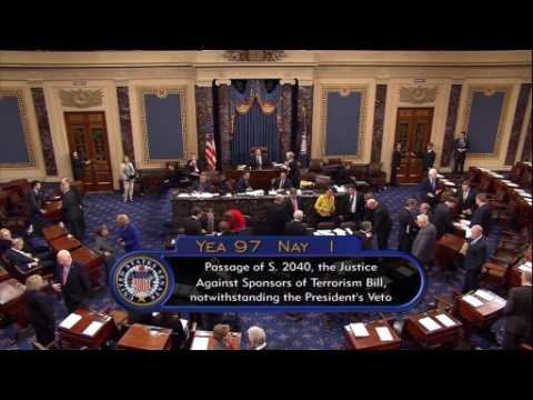 U.S. Senate rejects Obama veto of Saudi Sept. 11 bill