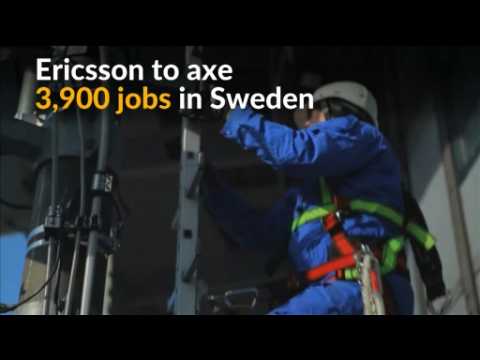 Ericsson says to cut 3,900 jobs in Sweden