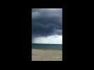 Amateur video shows dramatic waterspout off Jamaican coast