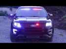 Ford Police Interceptor Utility - New Rear Spoiler Traffic Warning Lights | AutoMotoTV