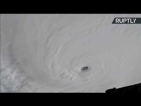 International Space Station Captures Stunning View of Hurricane Matthew