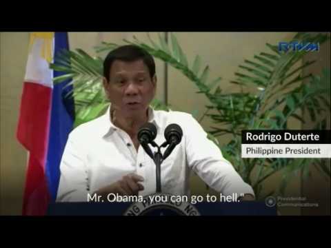 Philippines president says Obama can "go to hell"