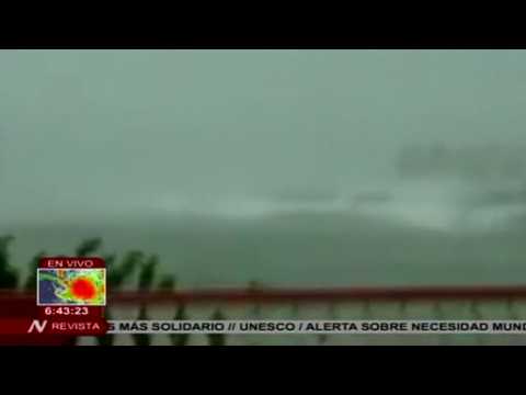 Hurricane Matthew makes landfall in Cuba's eastern coast