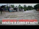 L'ouragan Matthew a fait d'importants dégâts à Cuba et Haïti