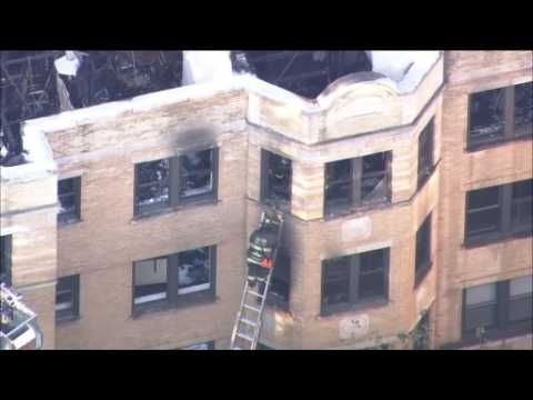 Three children, adult die in "suspicious" Chicago fire