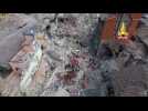 Drone captures Italy quake destruction