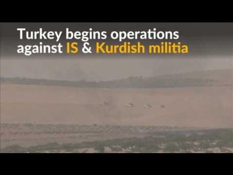 Turkey launches fight against IS and Kurdish militia